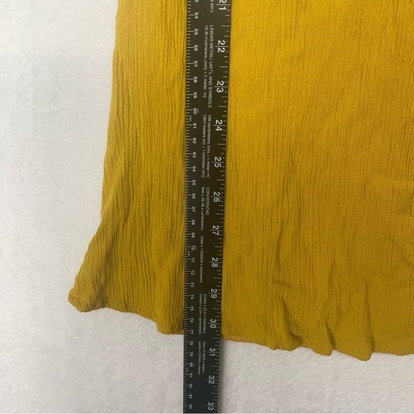 Naïf Midi Dress Sz PS Mustard Yellow - Picture 8 of 14